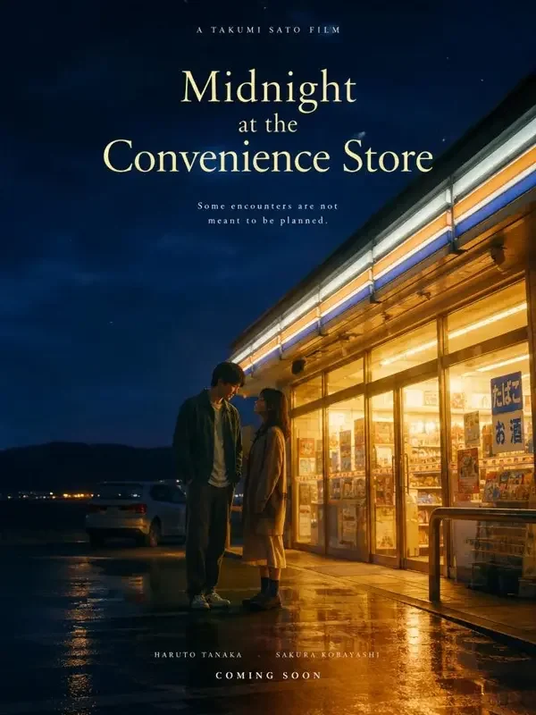 午夜便利店剧照海报